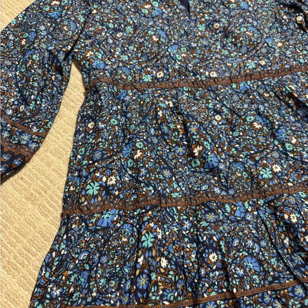 NWT | Vineyard Vines | Fenwich Paisley Floral Print Dress - Picture 4 of 7